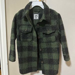 3-4T Cotton On Peacoat